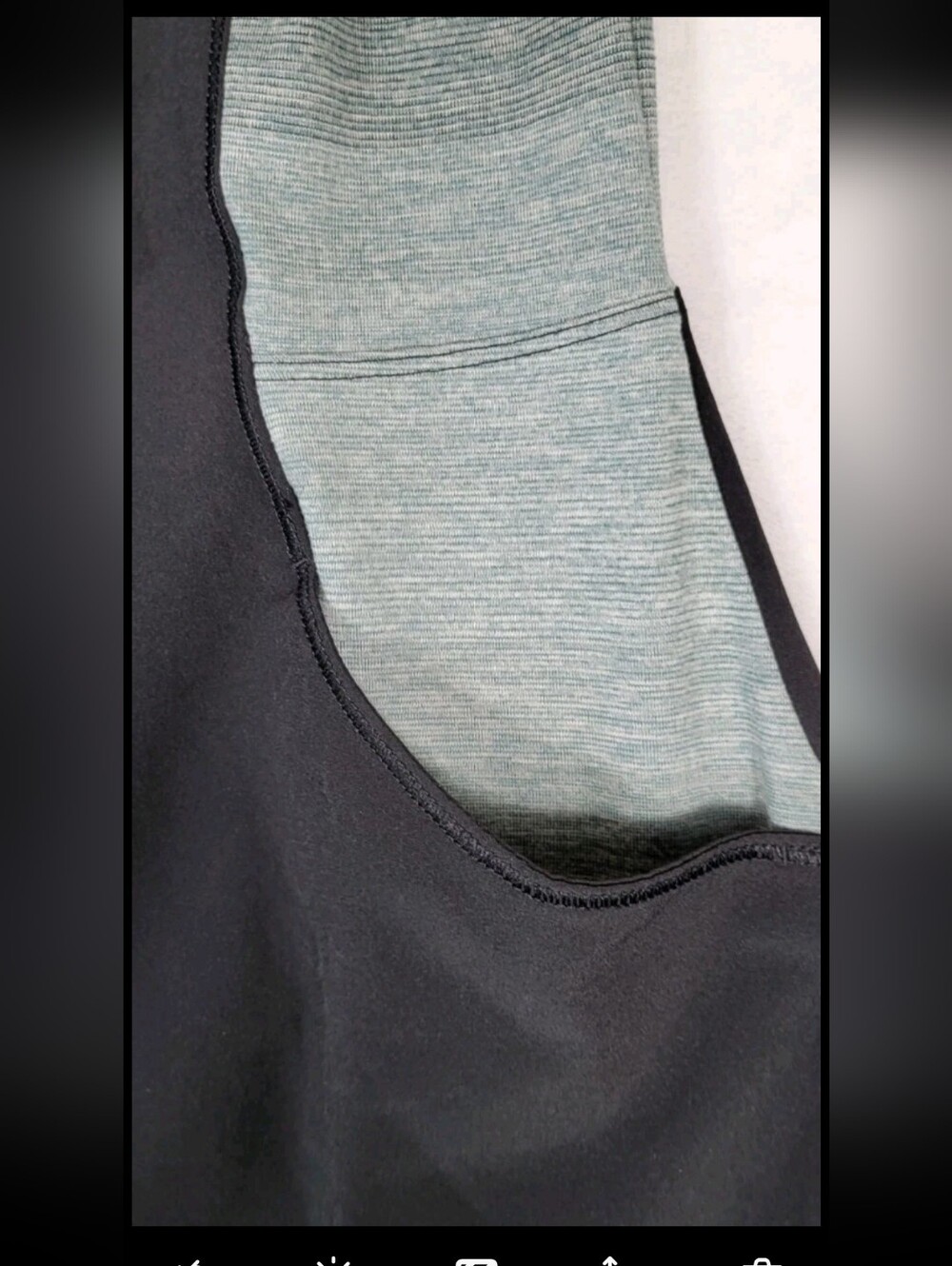 Adidas Womens Rangewear Golf Dress Size Medium Black Gray Color Sporty Collar EC - Picture 5 of 11